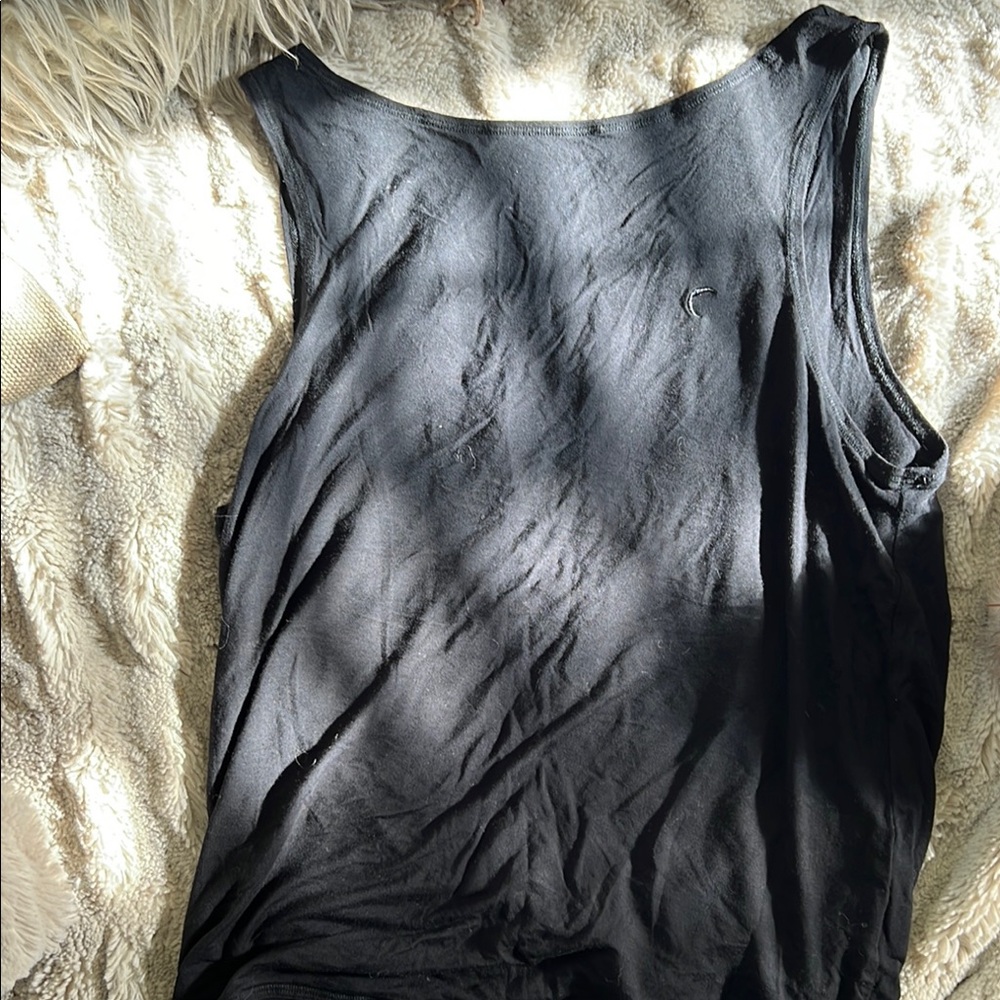 ZYIA Black Sleeveless Tank Top
